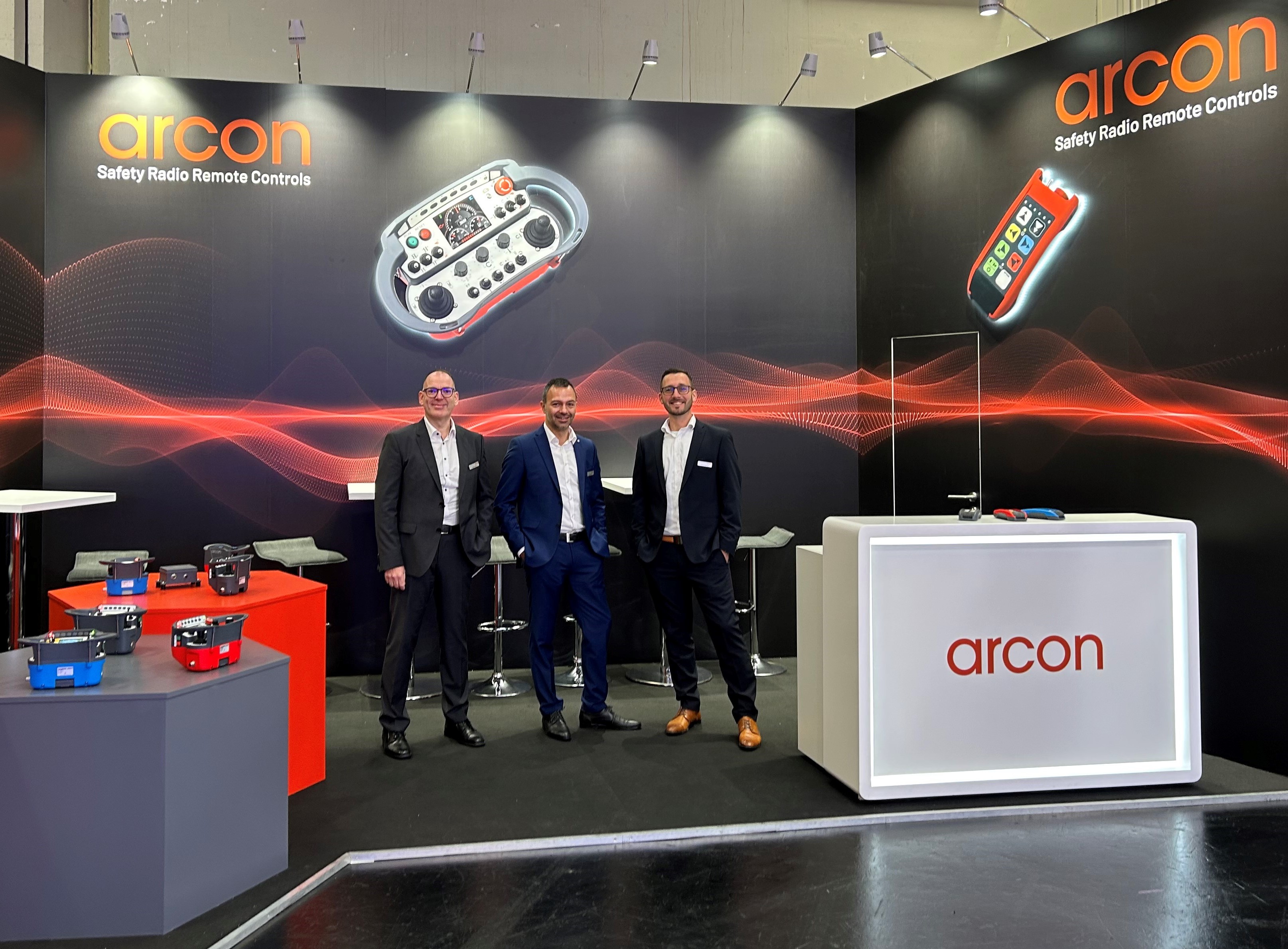 SPS 2024 - Erfolgreicher Messeauftritt in Nürnberg ARCON-Messestand auf der SPS 2024 in Nürnberg.